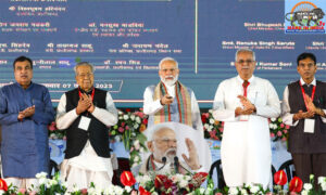 PM Modi lays foundation stone and dedicates projects Rs 7500 crores in Raipur