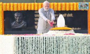 PM Modi pays floral tributes at 'Sadaiv Atal' on the Punya Tithi of Shri Atal Bihari Vajpayee