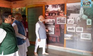 PM Modi visits Bhagwan Birsa Munda Memorial Park cum Freedom Fighter Museum in Ranchi