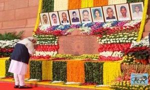 PM Modi pays heartfelt tributes to brave security personnel martyred in the Parliament attack in 2001