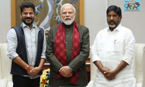 Telangana CM and Deputy CM call on PM Modi
