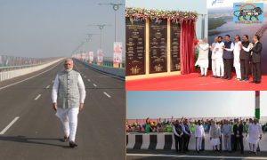 PM Modi inaugurates Atal Bihari Vajpayee Sewri-Nhava Sheva Atal Setu in Navi Mumbai