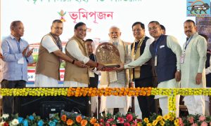 PM Modi inaugurates and lays foundation stones for various development projects ₹23,550 crore in Silchar, Assam