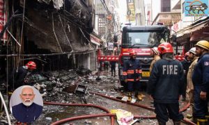 PM Modi condoles the loss of lives in a fire incident in Palam, Delhi