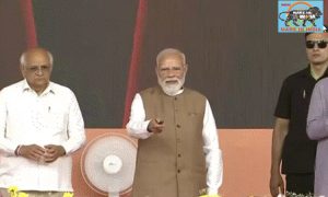 PM Modi inaugurates, dedicates to the nation and lays the foundation stone of multiple projects worth over ₹18,800 crore in Surat, Gujarat