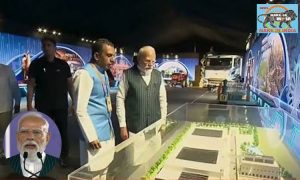 PM Modi inaugurates the CG Semi Outsourced Semiconductor Assembly and Test (OSAT) facility in Sanand, Gujarat